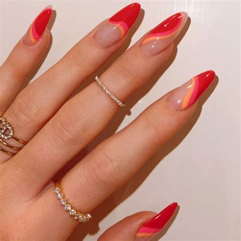 Pinterest Valentines Cute Acrylic Nails Glue On Nails Fun Nails