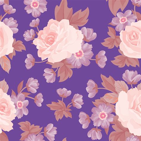 Seamless Floral Texture