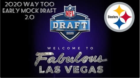 Pittsburgh Steelers Way Too Early Nfl Mock Draft Hd Quality