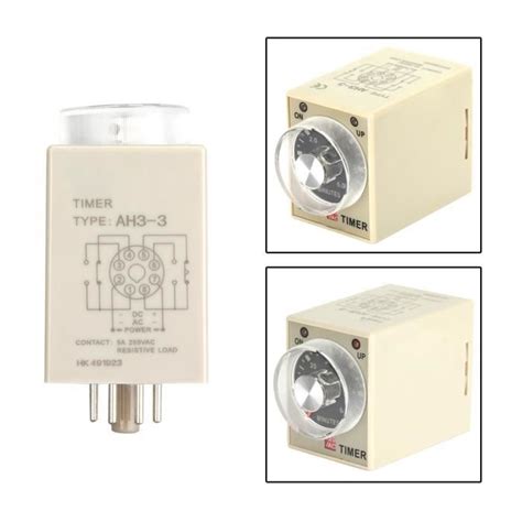 Mag Relais Temporis Vac Minutes Power On Delay Timer Time Relay