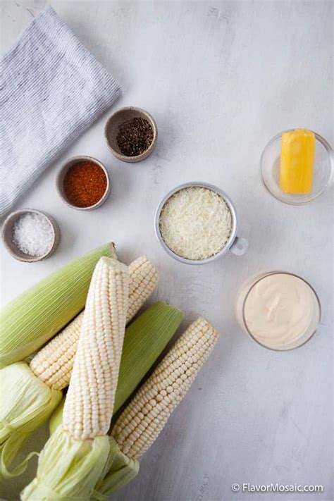 Elote Mexican Grilled Street Corn Flavor Mosaic