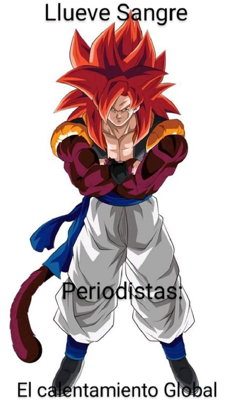 Gogeta Ssj4 Meme Personajes De Dragon Ball Dragones Dragon Ball