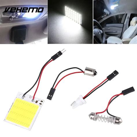 White Smd Cob Led T W V Car Auto Van Interior Decoration Panel