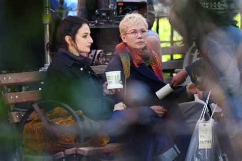 Michelle Williams And Jenny Slate On The Set Of Dying For Sex 03142024 Hawtcelebs