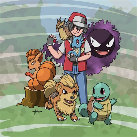 Pokemon Gen 1 Team By Jovenc On Deviantart