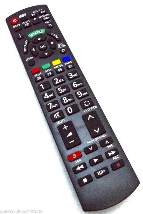 Replacement Tv Remote Control For Panasonic Replaces N Qayb