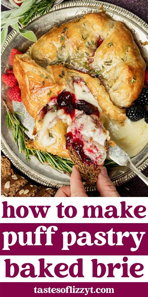 How To Make Baked Brie With Jam In Puff Pastry Quick And Easy Brie