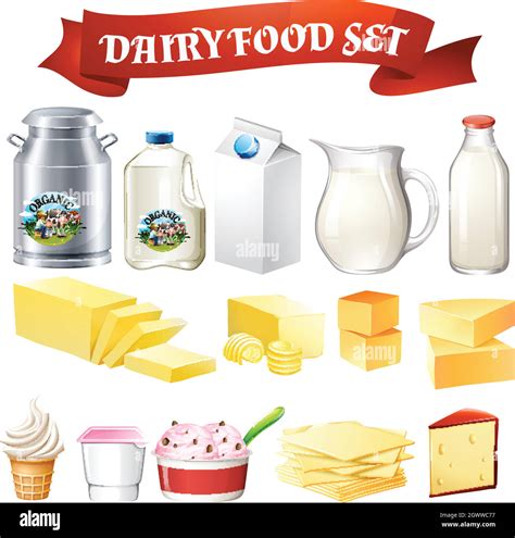 Dairy Food Clipart