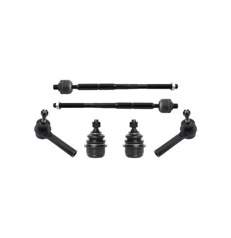 Partsw Pc Front Suspension Kit Inner Outer Tie Rod Ends Lower