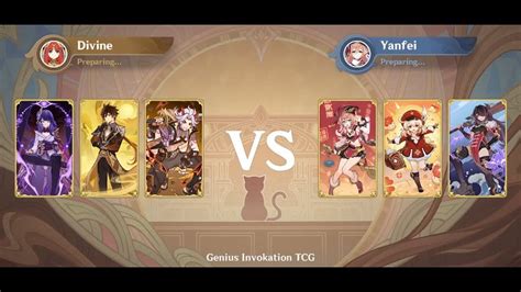 Genius Invokation TCG Yanfei Serious Showdown YouTube