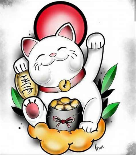 Lucky Cat Png Transparent Smiley Lucky Cat Holding A Small Dried Fish