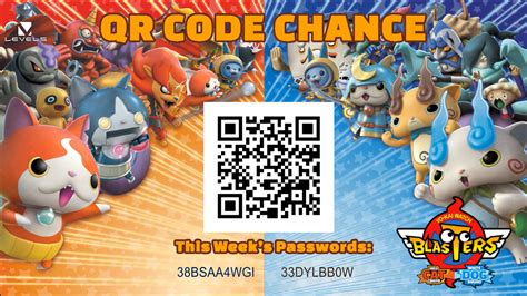 Yo Kai Watch Blasters List Of Passcodes Qr Codes Perfectly Nintendo