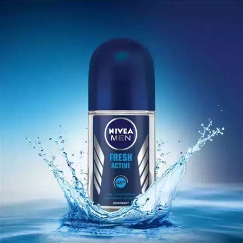 Nivea Men Fresh Active Deodorant Roll On 50ml in Hindi क जनकर लभ