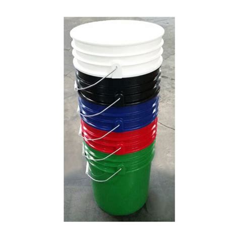 5dm White Food Grade 5 Gallon Plastic Bucket