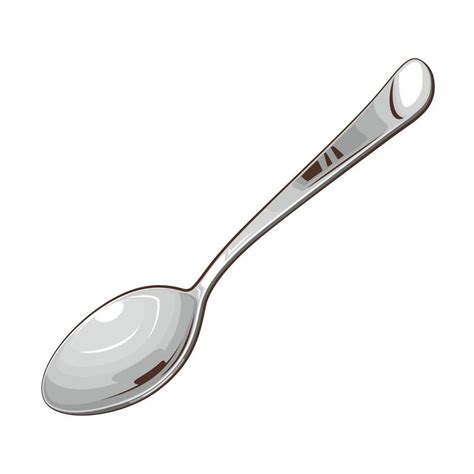 Tea Spoon Illustration 22902633 Vector Art