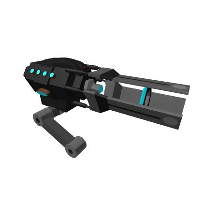 Left Shoulder Railgun Black Back Roblox Item Rolimon S