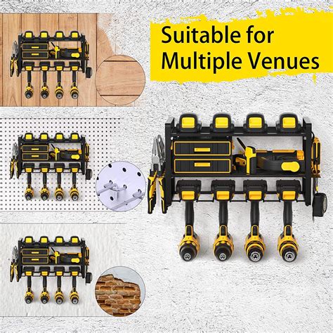 Tool Rack Tool Storage Rack Wall Mount - FOXWOLL