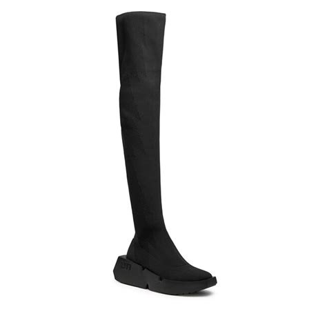 Botas Mosqueteras United Nude Mega Long Boot 1077401181 Black Zapatos Es