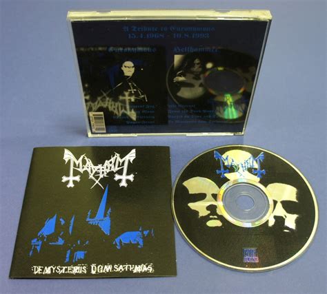 Mayhem De Mysteriis Dom Sathanas Cd Photo Metal Kingdom