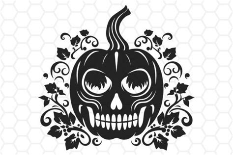 Halloween Pumpkin Silhouette SVG Graphic by DreanArtDesign · Creative ...