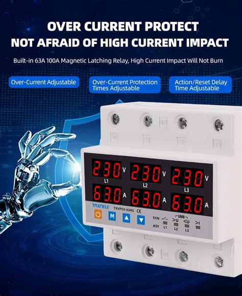 Phase Syn Async Synchronous Asynchronous Voltmeter Adjustable Over