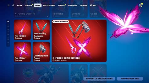 How To Get Psylocke Domino And Cable X Force Skins In Fortnite