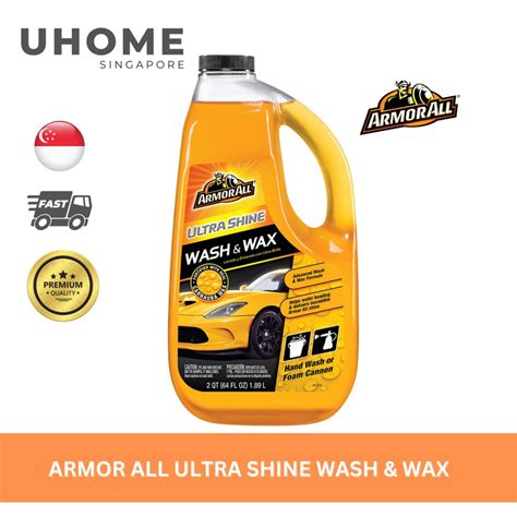 Armor All Utra Shine Wash Wax Car Shampoo 64 Fl Oz 1 89L Shopee