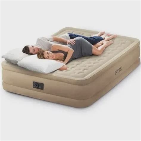 Colch O Infl Vel Casal Queen Size Intex Dura Beam Fiber Tech V