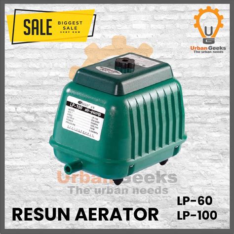 Jual Pompa Udara Aerator Air Pump Aquarium Kolam RESUN LP 200 LP 100 LP