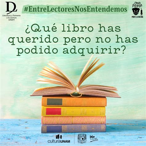 Literatura Y Fomento A La Lectura Unam On Twitter