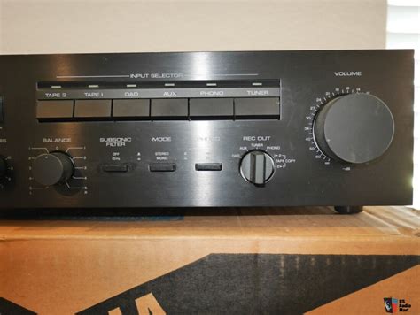 Yamaha A Integrated Amplifier Moving Magnet Moving Coil Mm Mc