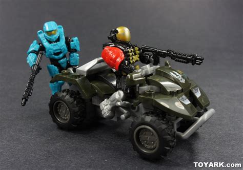 Mega Bloks Sdcc 2014 Halo 4 Mark Vi And Unsc Atv Mongoose Photo Shoot The Toyark News