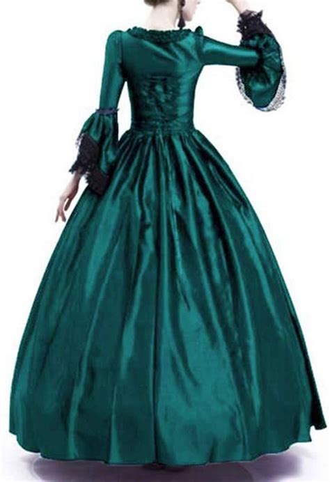 Womens Victorian Rococo Dress Inspiration Maiden Costume