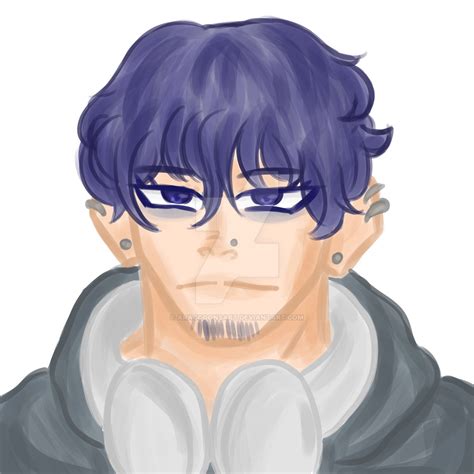 random dude  araccoonsart  deviantart