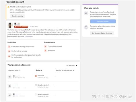 Fb个人账号广告投放受限？怎么办？ 知乎