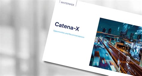 Catena X Opportunities And Recommendations