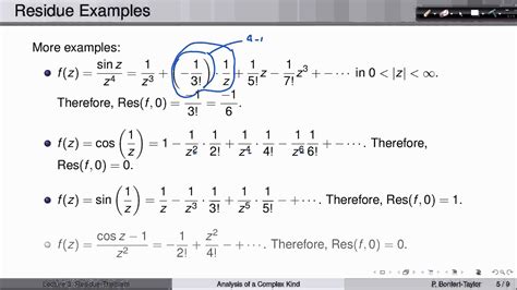 Week7lecture3 The Residue Theorem Youtube