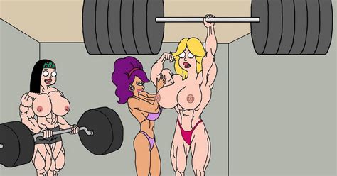 Francine Smith And Turanga Leela Topless Big Breast Blonde Muscular