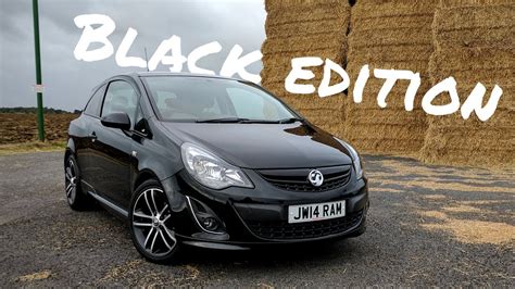 Vauxhall Corsa Black Edition 1 4 Turbo Review YouTube