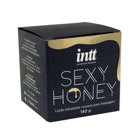 Hidratante Comestível Sexy Honey 140g Intt - Sex Shop Atacadão