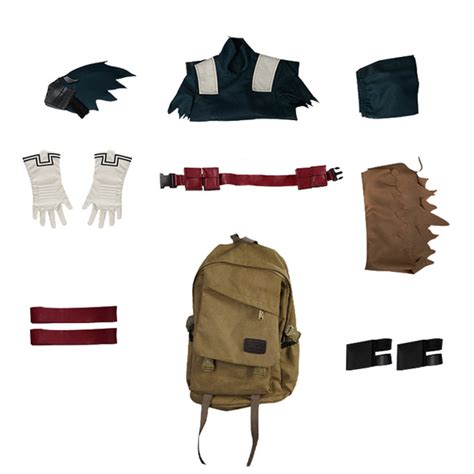 Anime Boku No Hero My Hero Academia Vigilante Deku Costume Midoriya