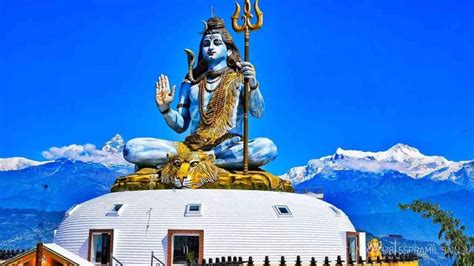 Pumdikot Shiva Statue Mandir Pokhara Jankari Nepal