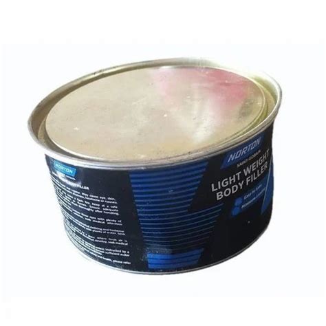 Saint Gobain 0 5kg Norton Light Weight Body Filler Can At Rs 230 Piece