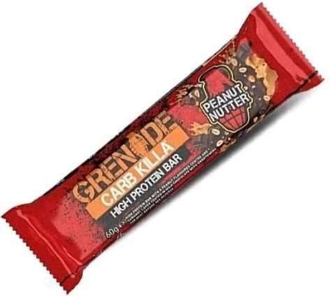 Grenade Carb Killa Bar 60g Peanut Nutter Barres protéinées Colizey