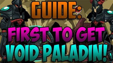 Aqw New Void Paladin Complete Armor Set How To Get Void Light Of