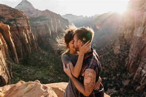 ZION NATIONAL PARK / HONEYMOON SESSION — Luke and Mallory | Portland ...