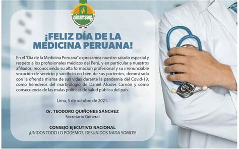 Feliz D A De La Medicina Peruana