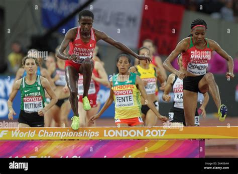 Ruth Jebet Bahreïn And Beatrice Chepkoech Kenya During The 2nd