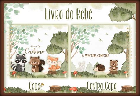 Bosque Menino Livro E Caderneta Do Bebê Nº 9011 Elo7