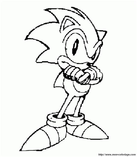 Classic Sonic Coloring Pages - Coloring Home